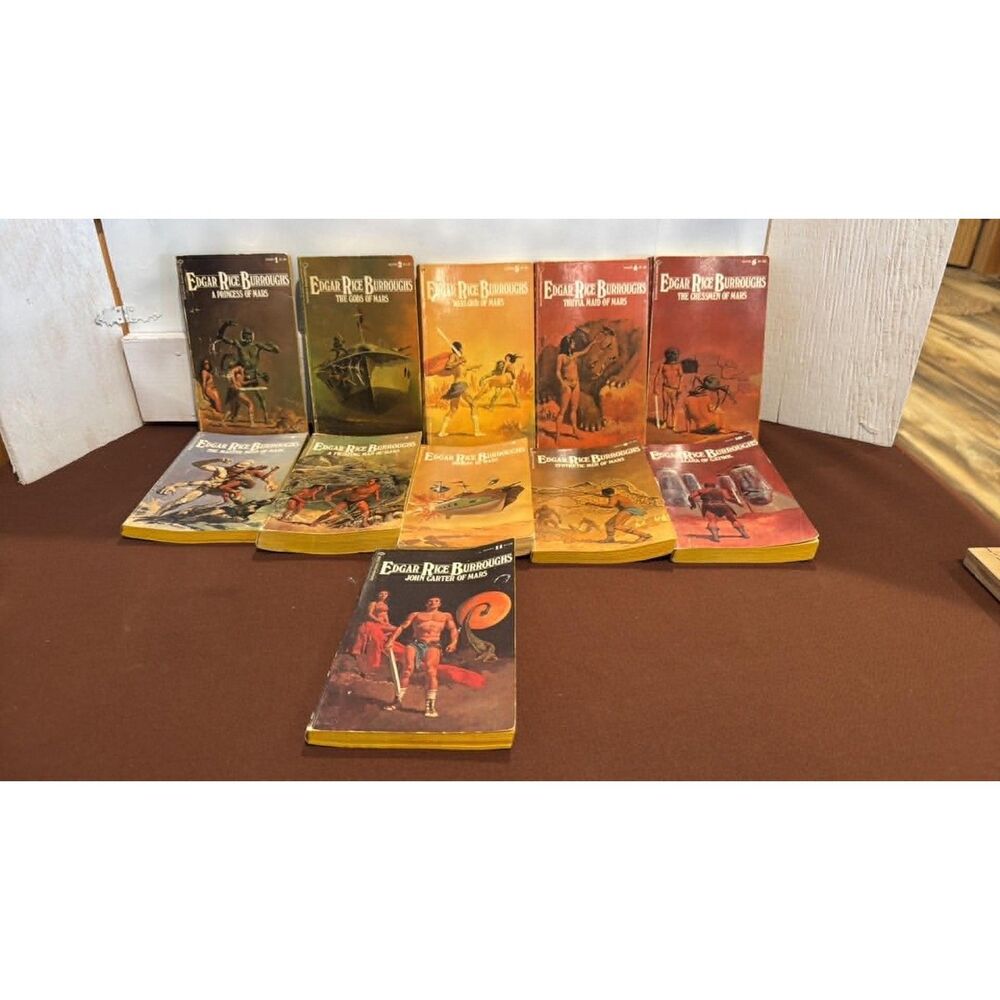 Complete 1-11 Mars John Carter By Edger Rice Burroughs Gino D' Acheille Series